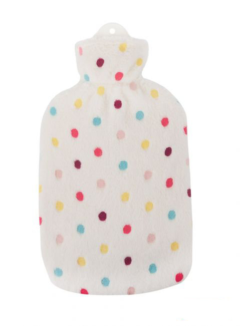 2,0 Liter Wärmflasche mit Plüschbezug "Pimpa"